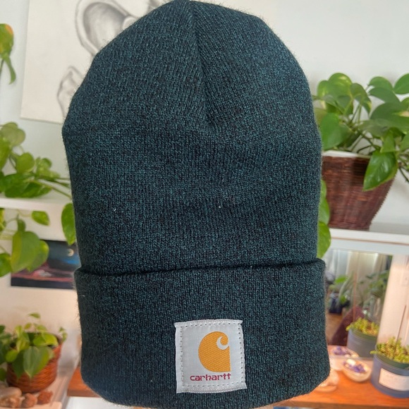carhartt beanie forest green